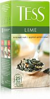 Чай зеленый TESS Lime 25 пакетиков