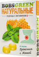 Bobsgreen Прополис с мятой леденцы, 32 г