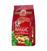Мартин, арахис обжаренный в скорлупе без соли, 200 г